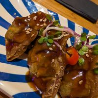 Vegan dumpling at Xu Noodle Bar in Tilburg