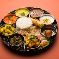 Best of all Thali at Indian Spice Room in Toronto