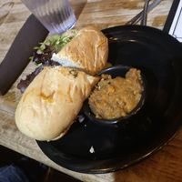 Side of sweet tatoes  at The Wild Cow in Nashville
