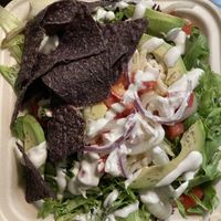 Taco salad at The Wild Cow in Nashville