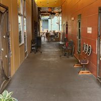 Alleyway to restaurant  at The Wild Cow in Nashville