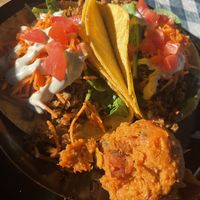 Seitan chorizo tacos. Fresh and flavorful! I’d go back for these!   at The Wild Cow in Nashville