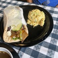 Gyro with attitude   at The Wild Cow in Nashville