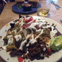 Nachos with chorizo  at The Wild Cow in Nashville