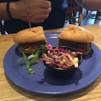 Buffalo tempeh grinder  at The Wild Cow in Nashville