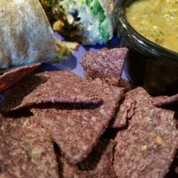 Seitan Burrito with Chips & Salsa at The Wild Cow in Nashville