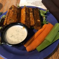 Tempeh wings  at The Wild Cow in Nashville