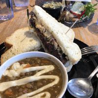 Patty melt at The Wild Cow in Nashville