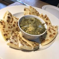 Spinach artichoke dip! You will scrape out that bowl until there was nothing left! at The Wild Cow in Nashville