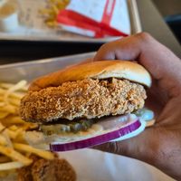 Buffalo burger at MAX - Złota in Warsaw