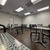   at Falafel Café in Birmingham