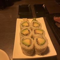 Avocado and inari  at Yamagoya Sushi in Fernie