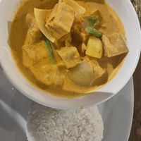 Tofu Curry   at The Big Easy in Koh Rong