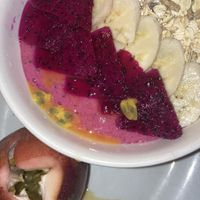 Beautiful smoothie bowl with passion fruit!   at The Big Easy in Koh Rong