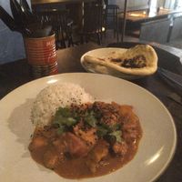 Vegan indian 'chicken' at Flavour Bastards in Copenhagen