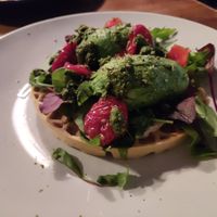 I want it all waffle at Flavour Bastards in Copenhagen