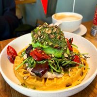 “I want it all waffle"  at Flavour Bastards in Copenhagen