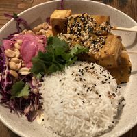 Satay tofu  at Flavour Bastards in Copenhagen