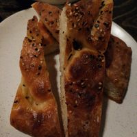 Flatbread at Flavour Bastards in Copenhagen