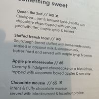 Menu February 2023 at Flavour Bastards in Copenhagen