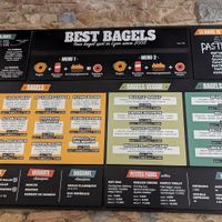 Menu at Best Bagels - Croix Rousse in Lyon