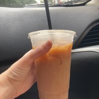 Pumpkin spice cold brew at Sleepyhead Coffee in Chattanooga