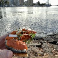   at Olena Cafe in Honolulu