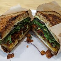 Breakfast Sandwich at Olena Cafe in Honolulu