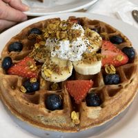 WAFFLE  at Olena Cafe in Honolulu
