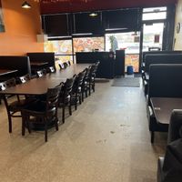 View when I was seated   at Hyderabad Indian Grill in Rochester