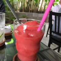 Strawberry frozen  at Café O Té - 茶咖 in Santo Domingo