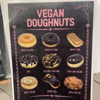 Vegan doughnut options  at Voodoo Doughnut - Washington Ave in Houston