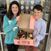 Happy Vegans  at Voodoo Doughnut - Washington Ave in Houston