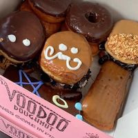 Vegan dozen at Voodoo Doughnut - Washington Ave in Houston