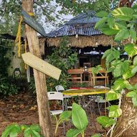 Terrace at Cool Beans in Flores
