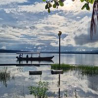 The view at Cool Beans in Flores