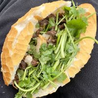 The Bánh Mì !! Yummy!!  at Banh Mi Chay Co Hoa in Da Lat