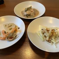 Root veggies, tofu and radish   at Balwoo Gongyang - 발우공양 in Seoul