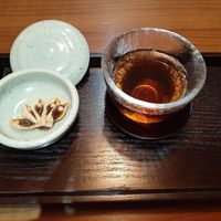 last: cinamon drinks at Balwoo Gongyang - 발우공양 in Seoul