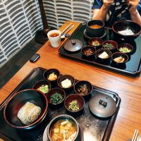 Beautiful presentation at Balwoo Gongyang - 발우공양 in Seoul