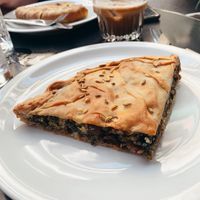 Pie with Chard from Naxos at Mother Vegan Bistro in Athens