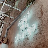 ‘Feed the change’ philosophy for the cafe.  #Veganuary at Mother Vegan Bistro in Athens