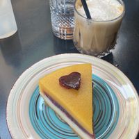 Amazing cake   at Mother Vegan Bistro in Athens