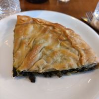Spanakopita at Mother Vegan Bistro in Athens