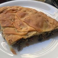 chard pie - highly recommended!  at Mother Vegan Bistro in Athens