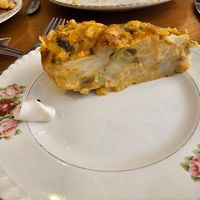 Quiche Lorraine at Mother Vegan Bistro in Athens