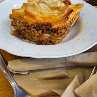 Pastitsio at Mother Vegan Bistro in Athens