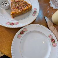 Quiche Loren at Mother Vegan Bistro in Athens