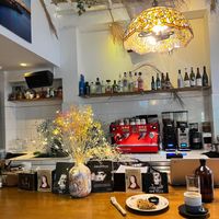 Interior. at Mother Vegan Bistro in Athens