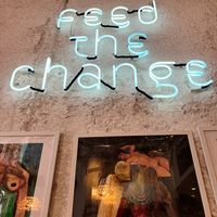 A lot of art! at Mother Vegan Bistro in Athens